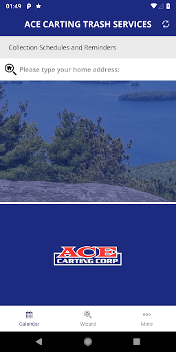 Android application ACE CARTING TRASH SERVICES screenshort