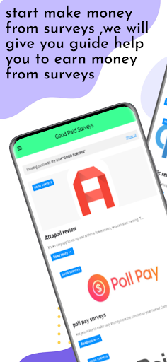 Android application Paid Surveys Guide 2022 screenshort