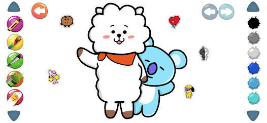 BT21 Coloring Book 1 APK + Мод (Unlimited money) за Android