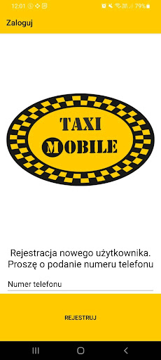 Android application Taxi Mobile Rybnik screenshort