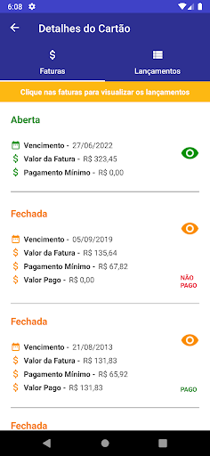 Cartão Flexipay Screen 3