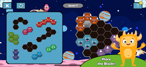 Cute Monster Block Puzzle