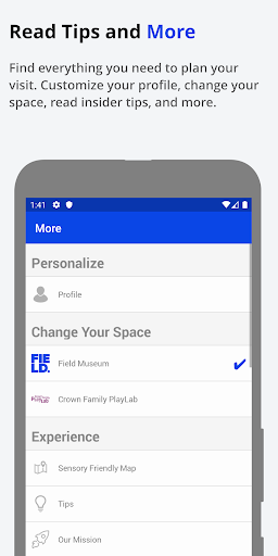 Screenshot of Field Museum for All