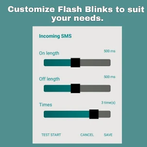 Flash on Call & SMS