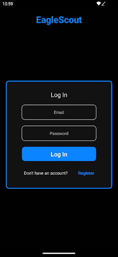 Android application Eaglescout screenshort