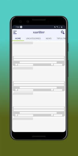 Xwritter - WordPress Blog App Screen 2
