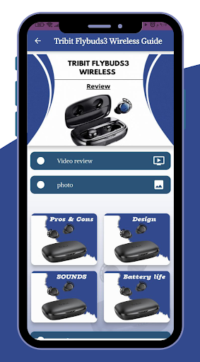 Tribit Flybuds3 Wireless Guide Screen 2