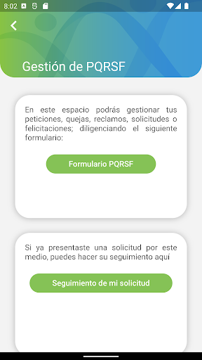HPTUMovil Screen 3