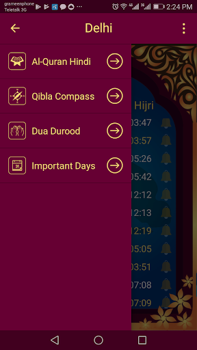 India Prayer Time Screen 2