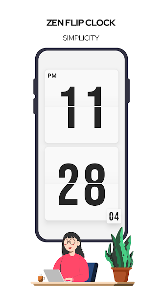 Zen Flip Clock banner