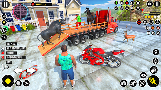 Animal Game Transport Truck