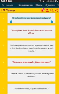 Phrases for all occasions - Frases, Estados y mas! Screenshot
