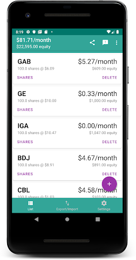 Android application Hold screenshort