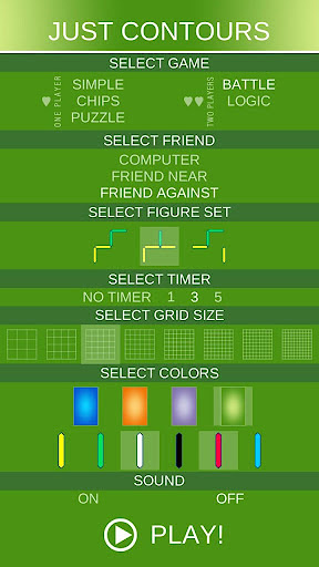 Just Contours logic game Screen 2