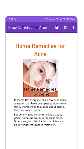 Home Remedies for Acne