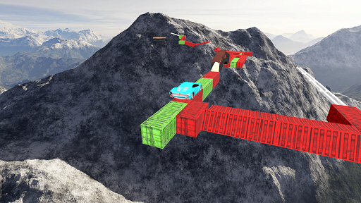 Impossible Car stunt Mega ramp cars stunts tracks