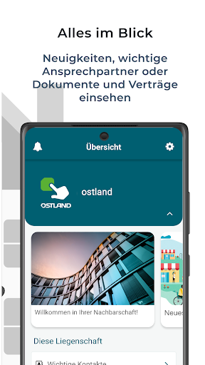 OSTLAND APP Screen 2