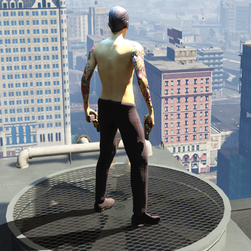 تحميل لعبة Gangster Crime Rope Hero City‏