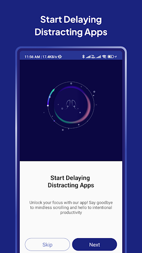 7Sec | Delayed and Block apps Screen 2