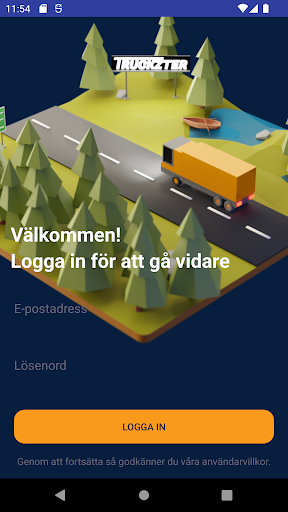 Android application Truckzter screenshort