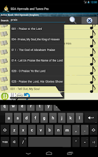 SDA Hymnals and Tunes Pro Screenshot