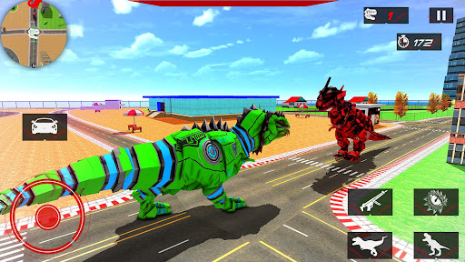 Android application Dino Robot Transform Games screenshort