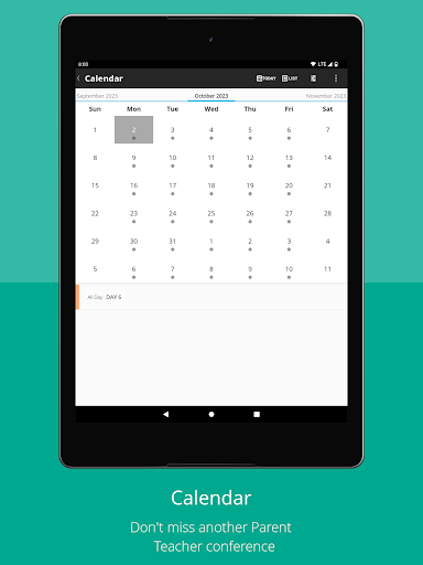Android application Mansfield TWP School District screenshort