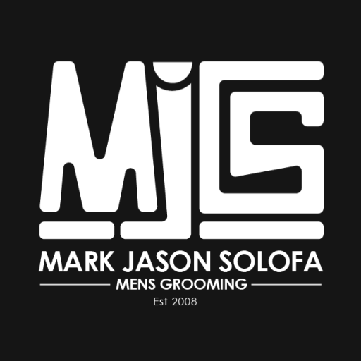MJ Solofa, Mens Grooming logo