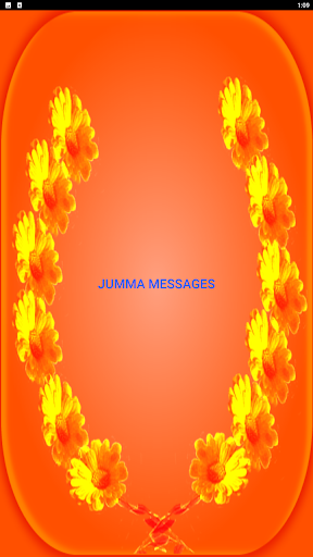 Android application jumma message screenshort