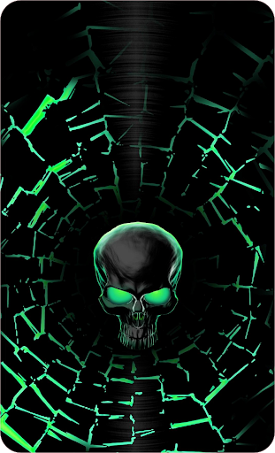 Black Skull Wallpaper