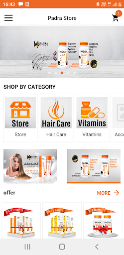 Padra Store Screen 2