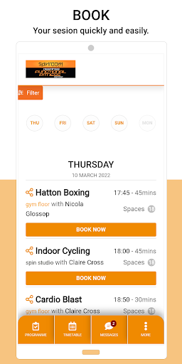 The Spinroom Studio Screen 2