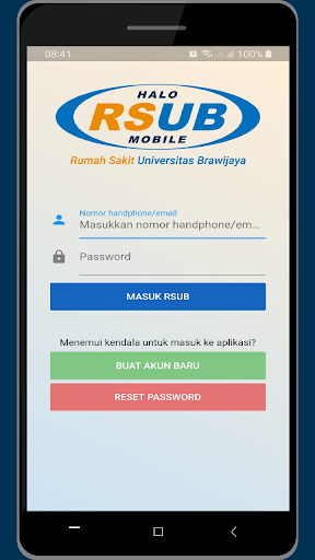 Android application Halo RSUB screenshort