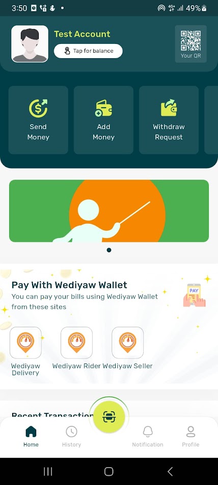 #5. Ahun Wallet (Android) 由: Abel Alemu