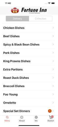 Android application Fortune Inn Hailsham screenshort