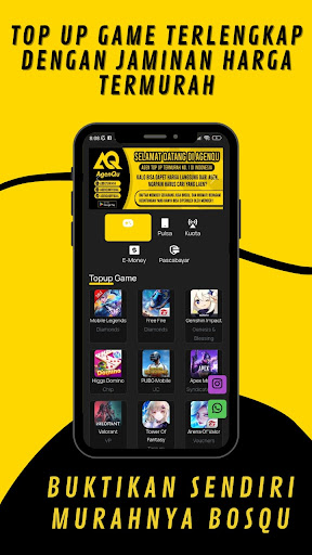AgenQu: Pulsa & Top Up Game Screenshot