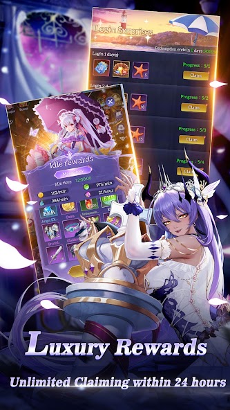 Idle Angels: Goddess' Warfare 6.8.0.041202 APK + Mod (Free purchase) for Android