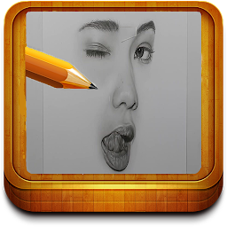 Icon image how to draw face step by step
