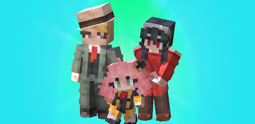 Spy X Family Skin Minecraft PE Android App