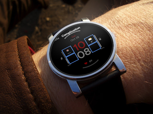 Pixel Clean Watch Face Screen 3
