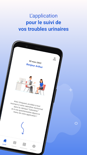 Android application Uroquest screenshort