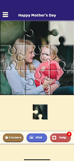 Android application Happy Mother's Day Puzzle screenshort