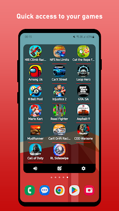 Game Launcher Widget screenshot 1