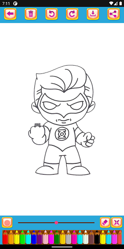 Download Updated Chibi Superheroes Coloring Book Android App Download 2021