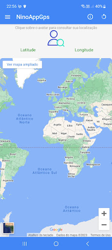 Android application NinoAppGps screenshort