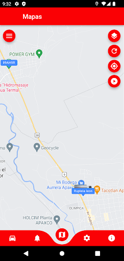Android application Master Tracking GPS screenshort