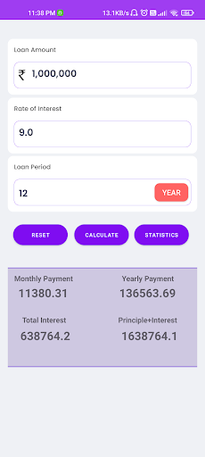 My Business:EMI GST Calculator Screen 2