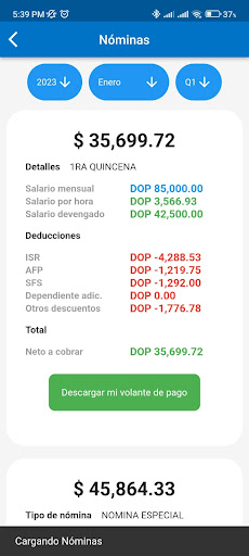 EasyHR - Gestión Humana Screen 3