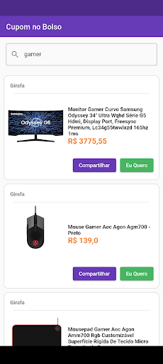 Cupom no Bolso e Ofertas Screen 3
