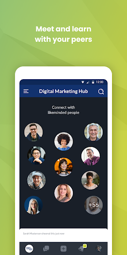 Android application CIMSPA – Digital Marketing Hub screenshort